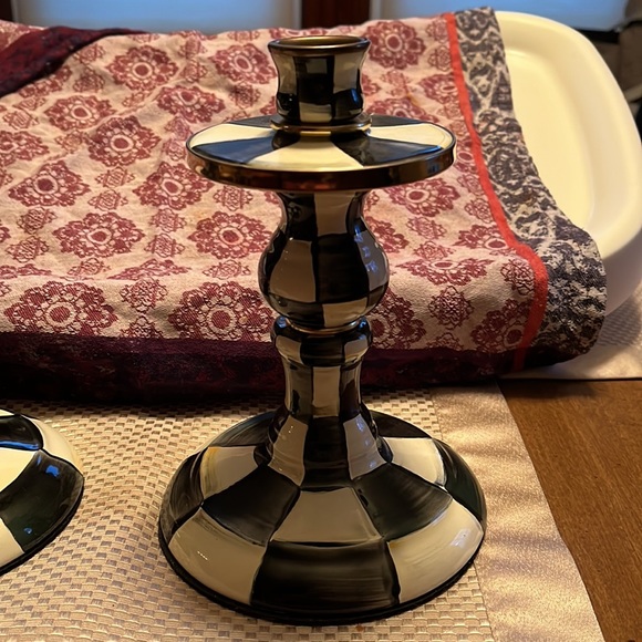 MacKenzieChilds Accents Mackenzie Childs Candle Stick Holders